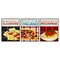 Stupell Industries Classic Italian Pasta Meals 3pc Framed Giclee Set Design by Kim Allen